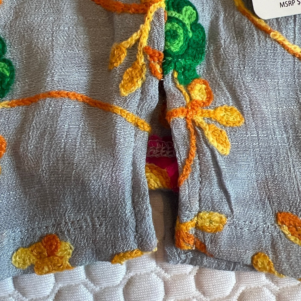 Honeydew Embroidered Siesta Sweetheart Shorts - Picture 5 of 13